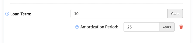 Analyze balloon payment and commercial loans