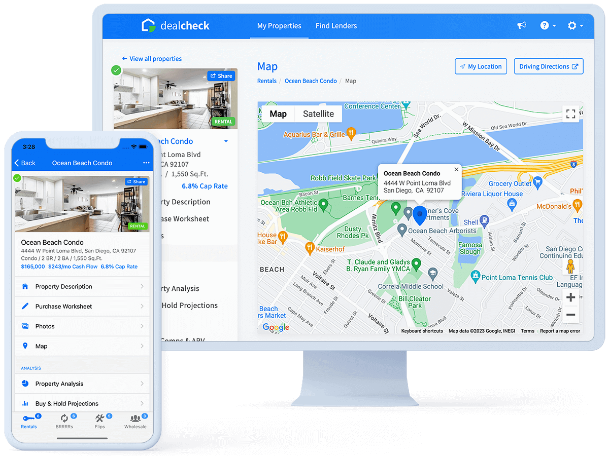 Instantly sync your properties and data across any device