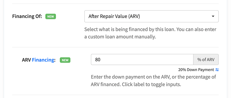 Customize financing and loans with more flexibility