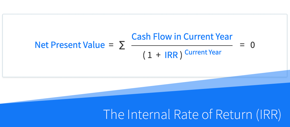 irr formula