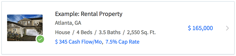 Property lists have been improved to show additional property details